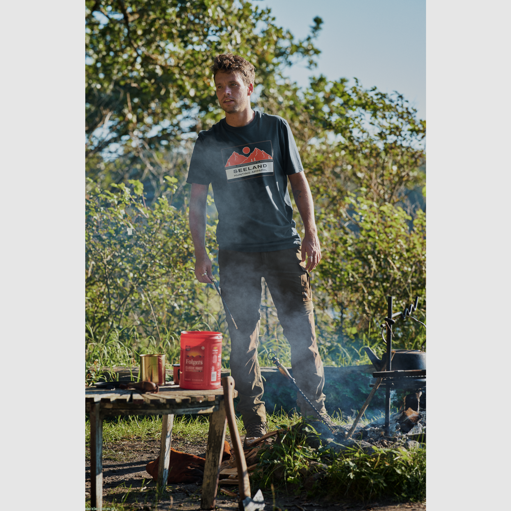 SEELAND Kestrel T-shirt Bleu marine, image 2 sur 4