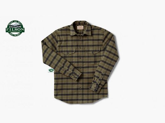 FiLSON Alaskan Hemd grün/blau