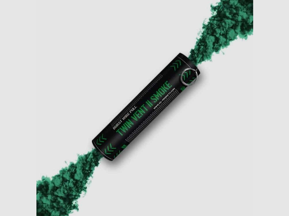 Enolagaye Twin Vent II Paintball Smoke Grenade (grn)