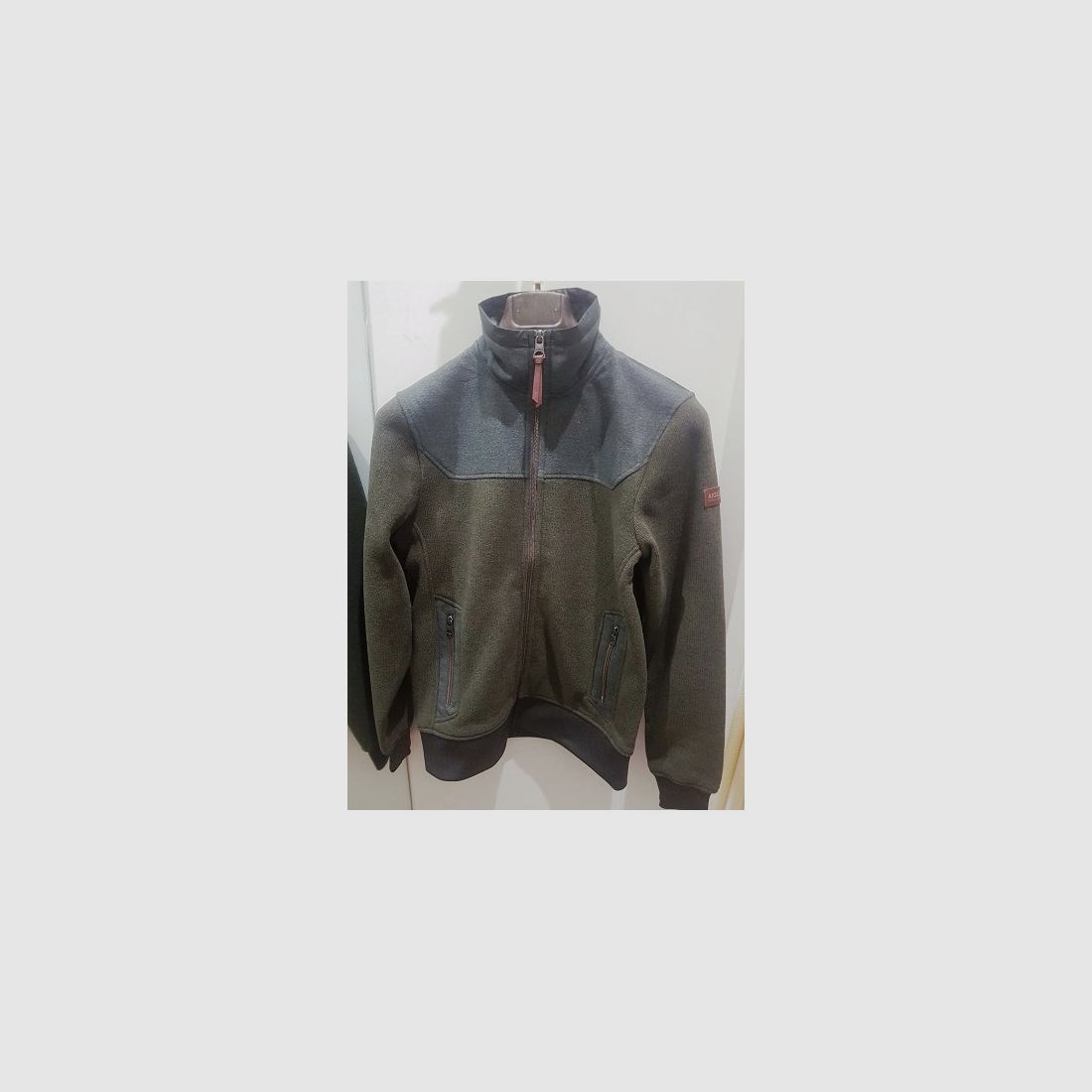 Fleece Aigle groen mod. I5223 VERY KAKI, afbeelding 2 van 2