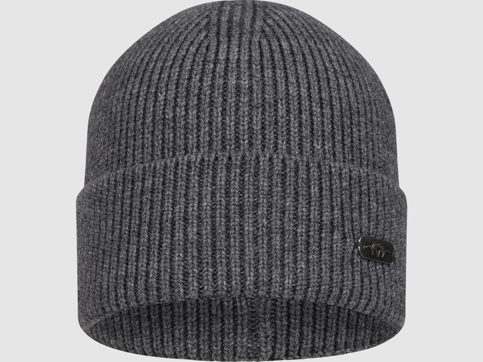 Tommy Rib Beanie Asphalt ONE_SIZE