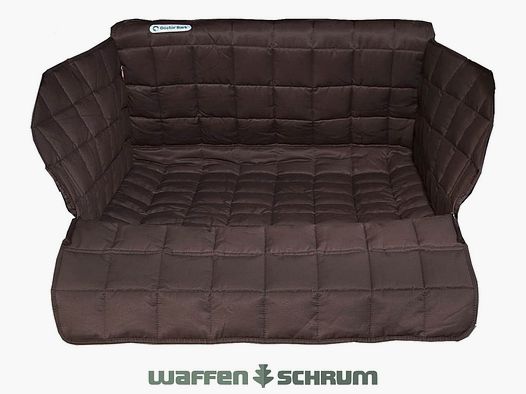 DOCTOR BARKS koc ochronny do bagażnika - brązowy rozmiar S - 60x90x45cm