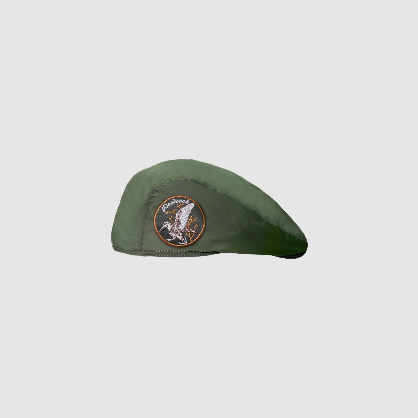 Grüne Kappe mit weißem Woodcock-Patch: Ein perfektes Accessoire für Tierliebhaber, Bild 1 von 4
