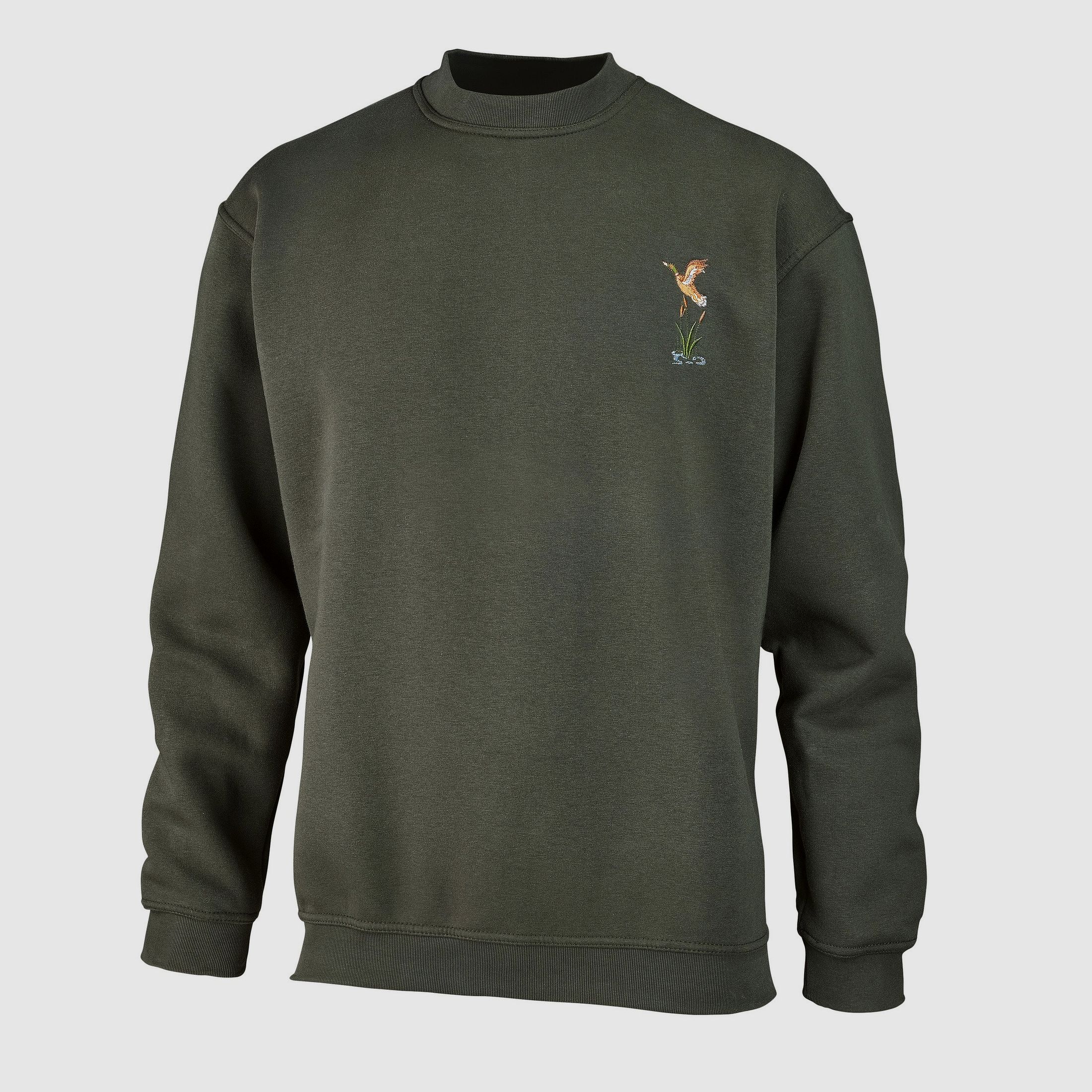 Hubertus Herren-Rundhals-Pullover