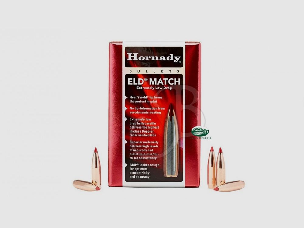 HORNADY Geschosse ELD MATCH Kal.338 285 gr. 33381