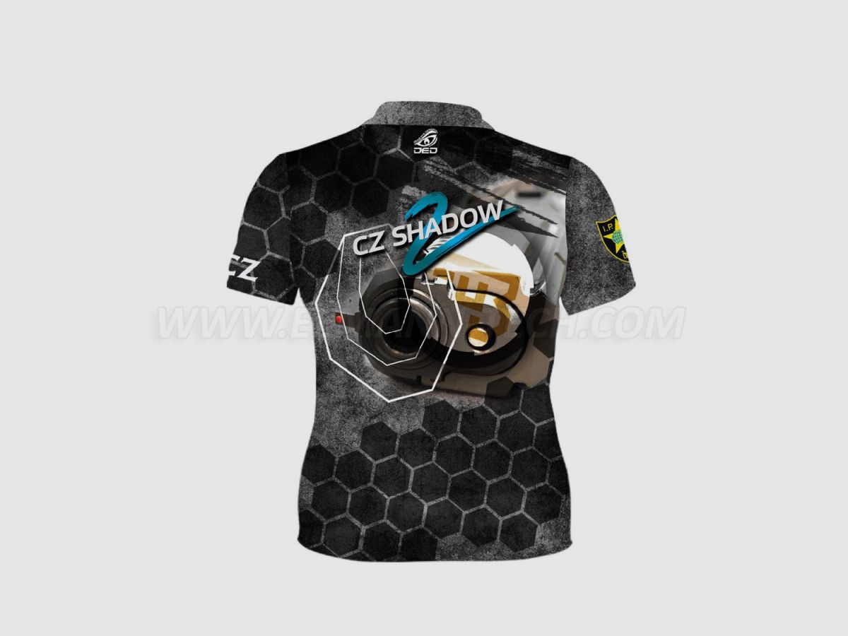 DED CZ Shadow 2 HEXTAC Dunkel T-Shirt, Größe: XXL, Benutzerdefinierter Name: Kein Name, Kleidungstyp: Regulär (Herren), Bild 3 von 3