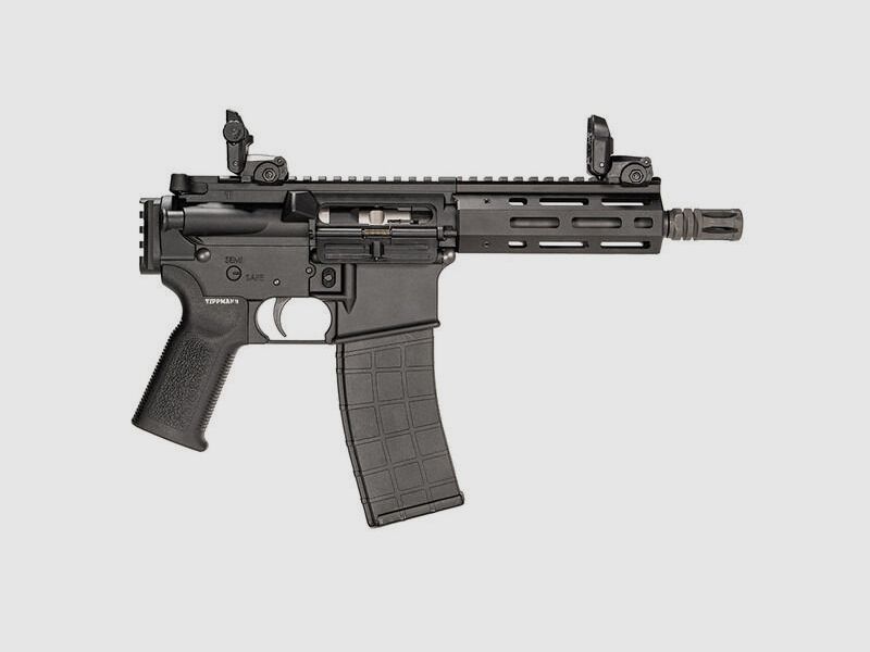 Tippmann M4-22 ELITE MICRO COMPACT PISTOLA .22 LR 7"/18CM M-LOK NERA