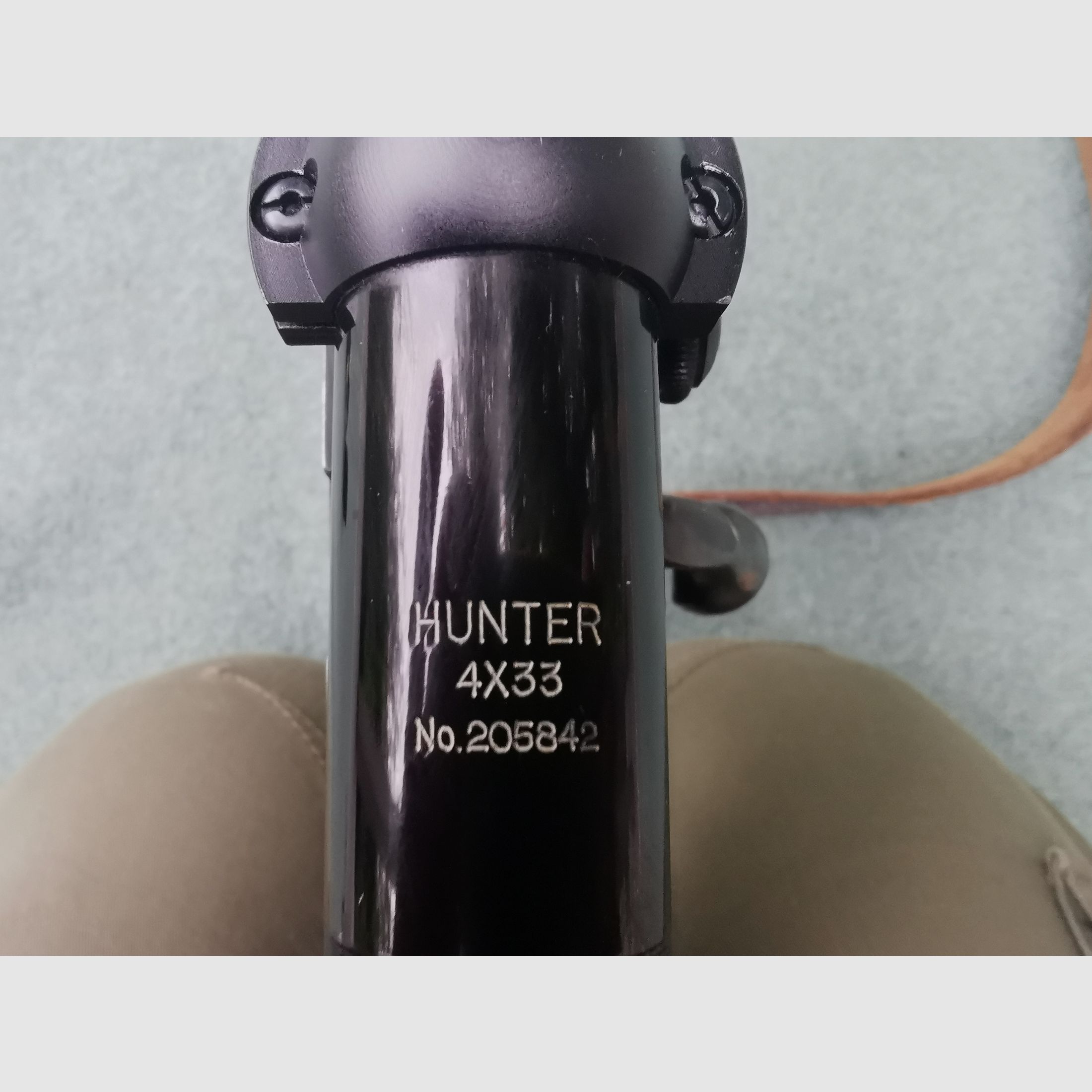 Einzellader Walther KK mit Hunter 4x33