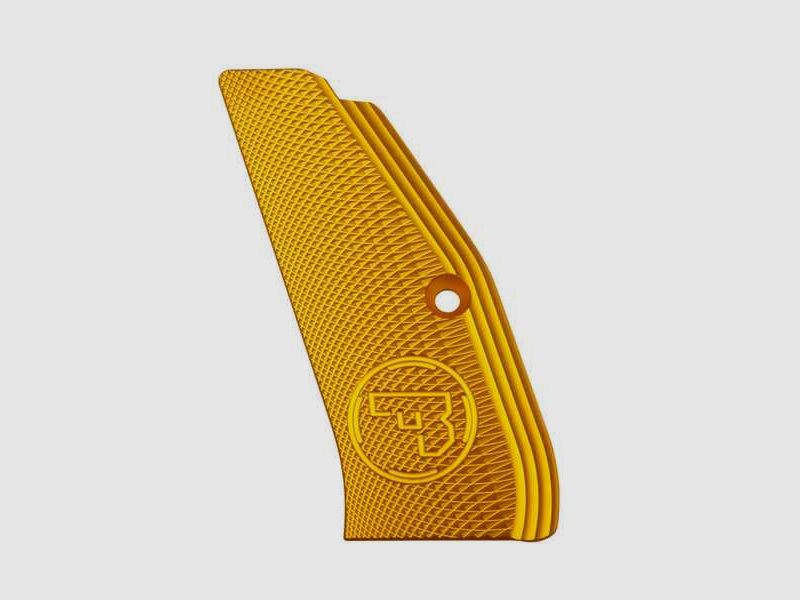 Griffschalen Alu gold SP01 lang ohne Jetfunnel