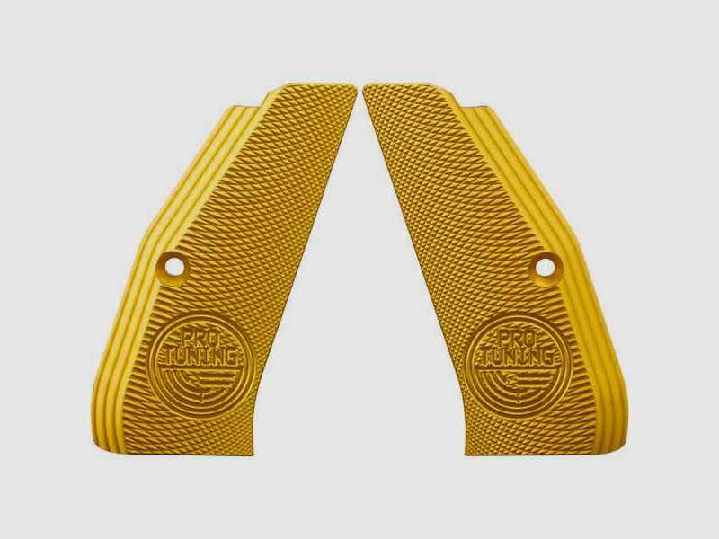 Griffschalen Alu gold SP01 lang ohne Jetfunnel