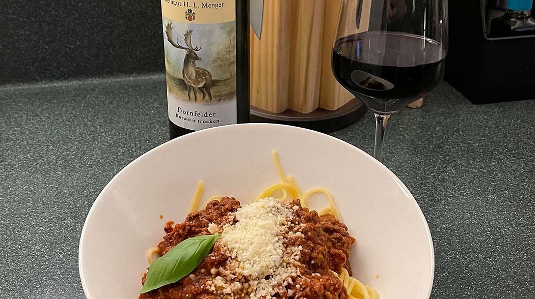 Schnelle Wildbolognese