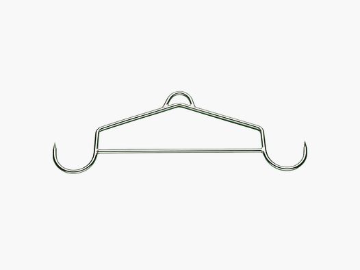 Support de démarrage sauvage en acier inoxydable - 46x16cm