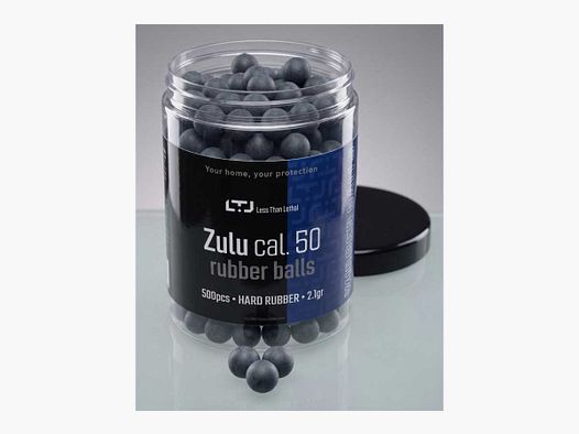 BILLES ZULU CAOUTCHOUC 1 8G VRAC X500 LTL