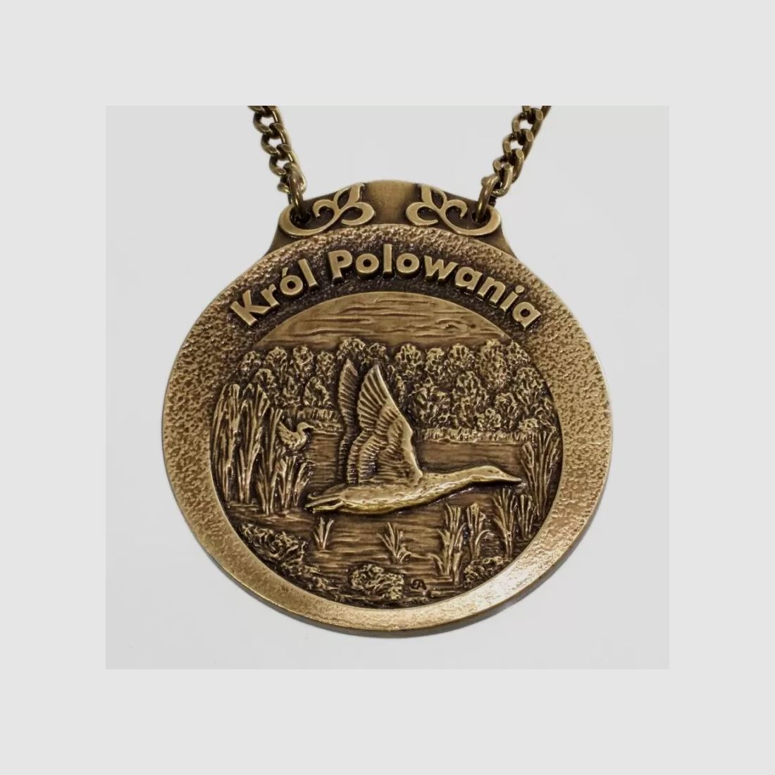 Balkart-jachtmedaille ‘Koning van de jacht’ Eend