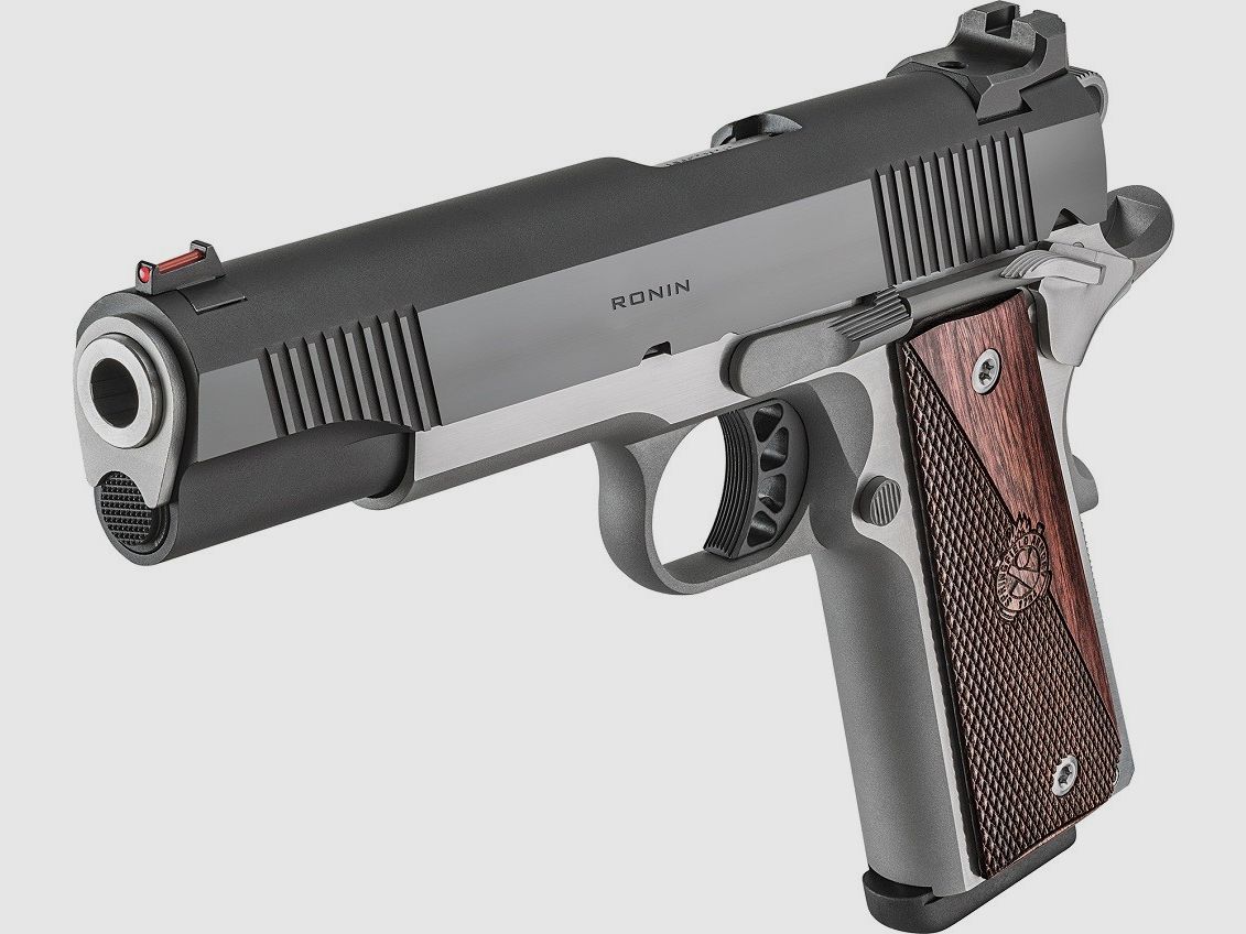 SPRINGFIELD 1911 RONIN 5" INOX/BRONZE KAL. 9X19, afbeelding 3 van 8