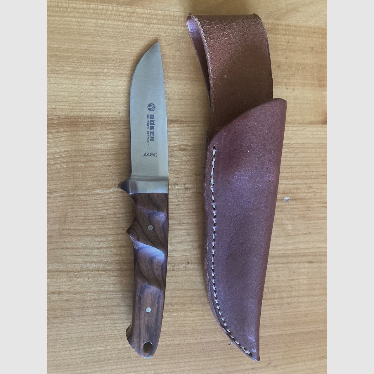 Böker Integral II Walnuss Jagdnicker Jagdmesser