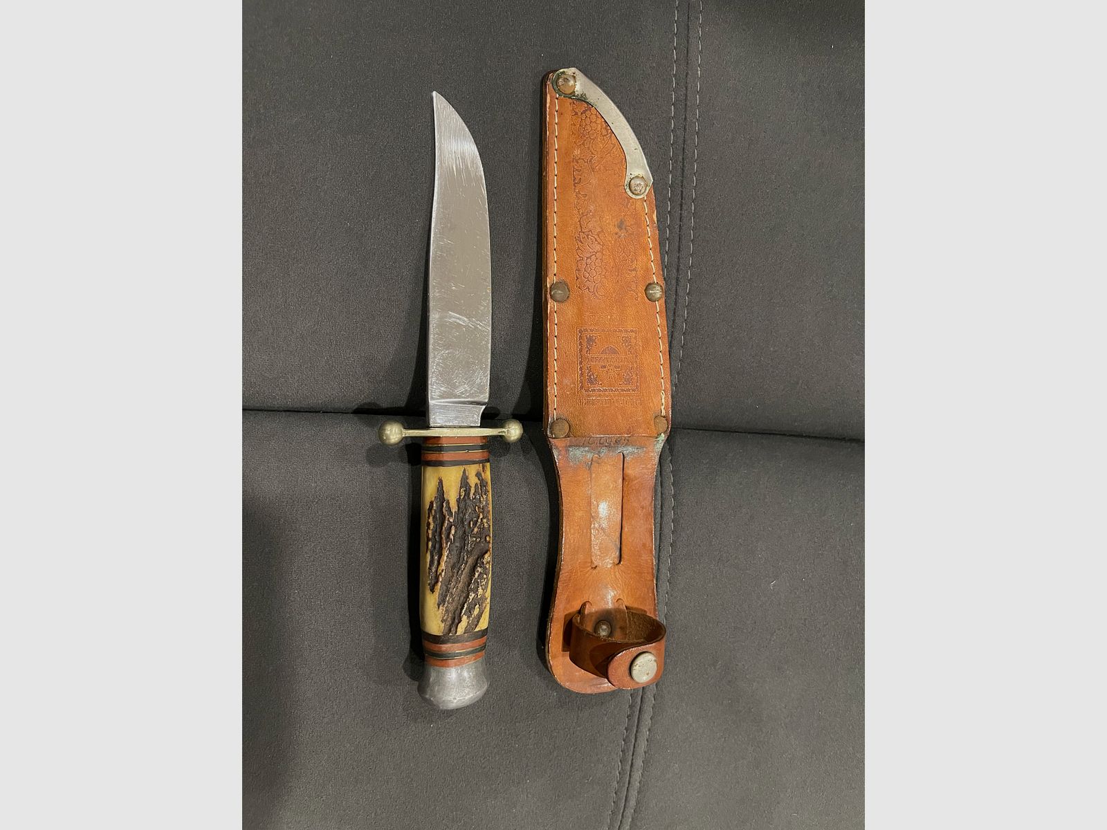 Linder Rehwappen hunting knife travel knife Solingen