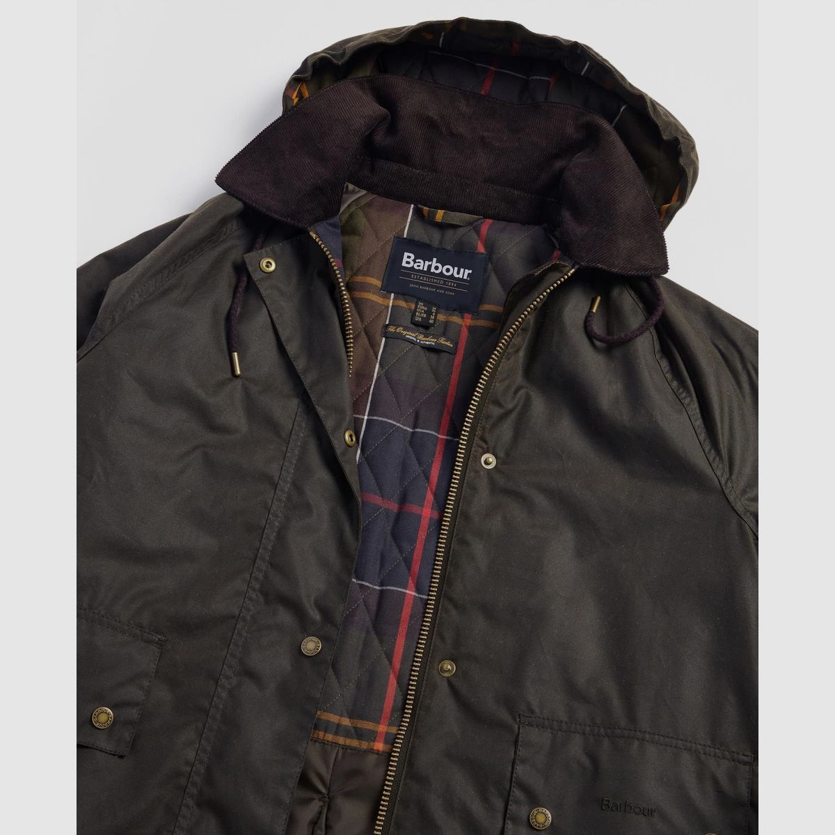 Chaqueta de cera BARBOUR Willows OLIVA