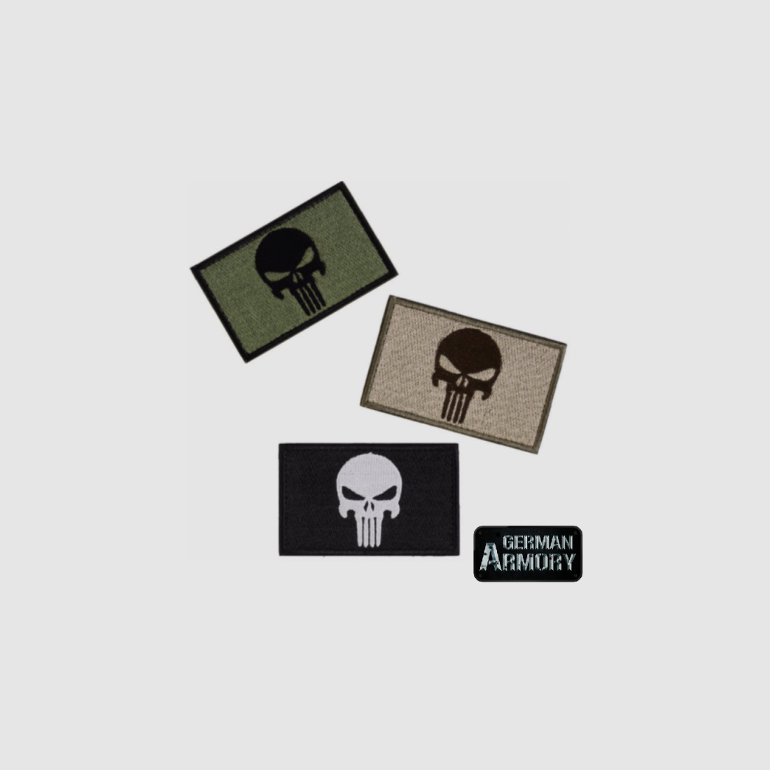 Punisher Patch Kris Kyle American Sniper Skull Tactical 3 f. tacticool Motivation Airsoft Paintball