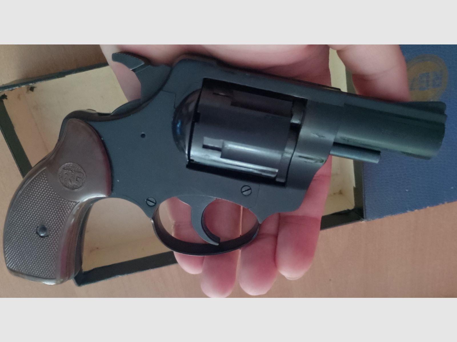 Zeldzame Röhm RG 79 in caliber 9mm Knall/ PTB 5-71