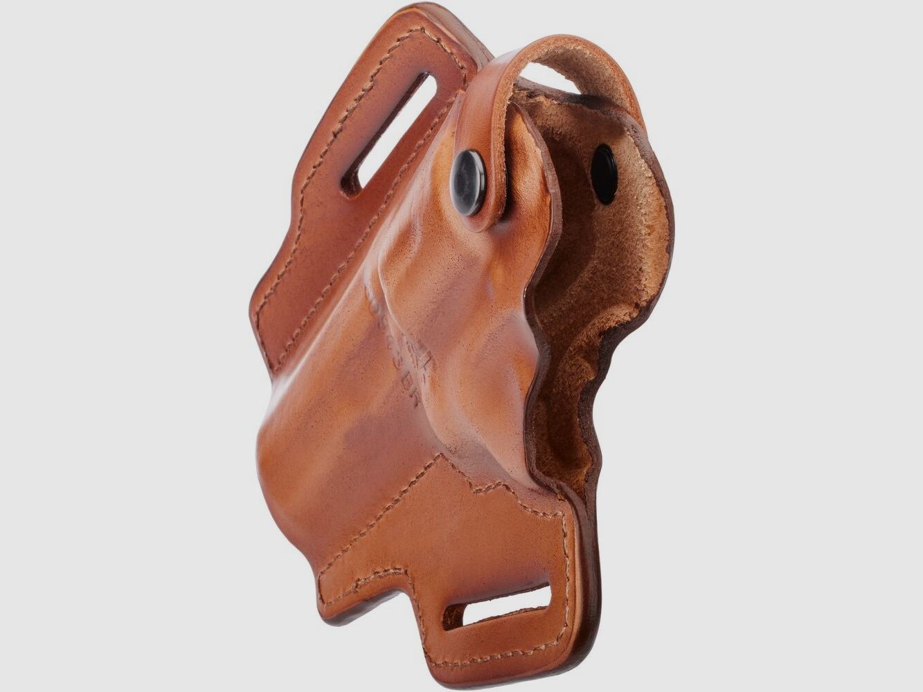 Front Line Holster Pancake Leer Volledige Maat 6" Rev. 357
