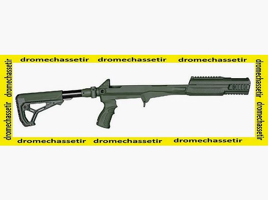 Taktischer Schaft Fab Defense für SKS, klappbar mit Picatinny-Handschutz, OD grün