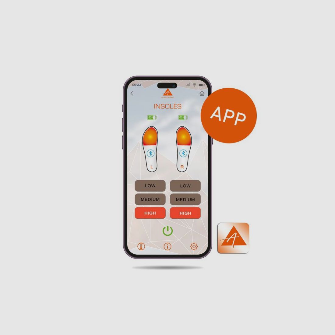 Alpenheat WirelessHOTsole mit App-Bedienung, Bild 3 von 16