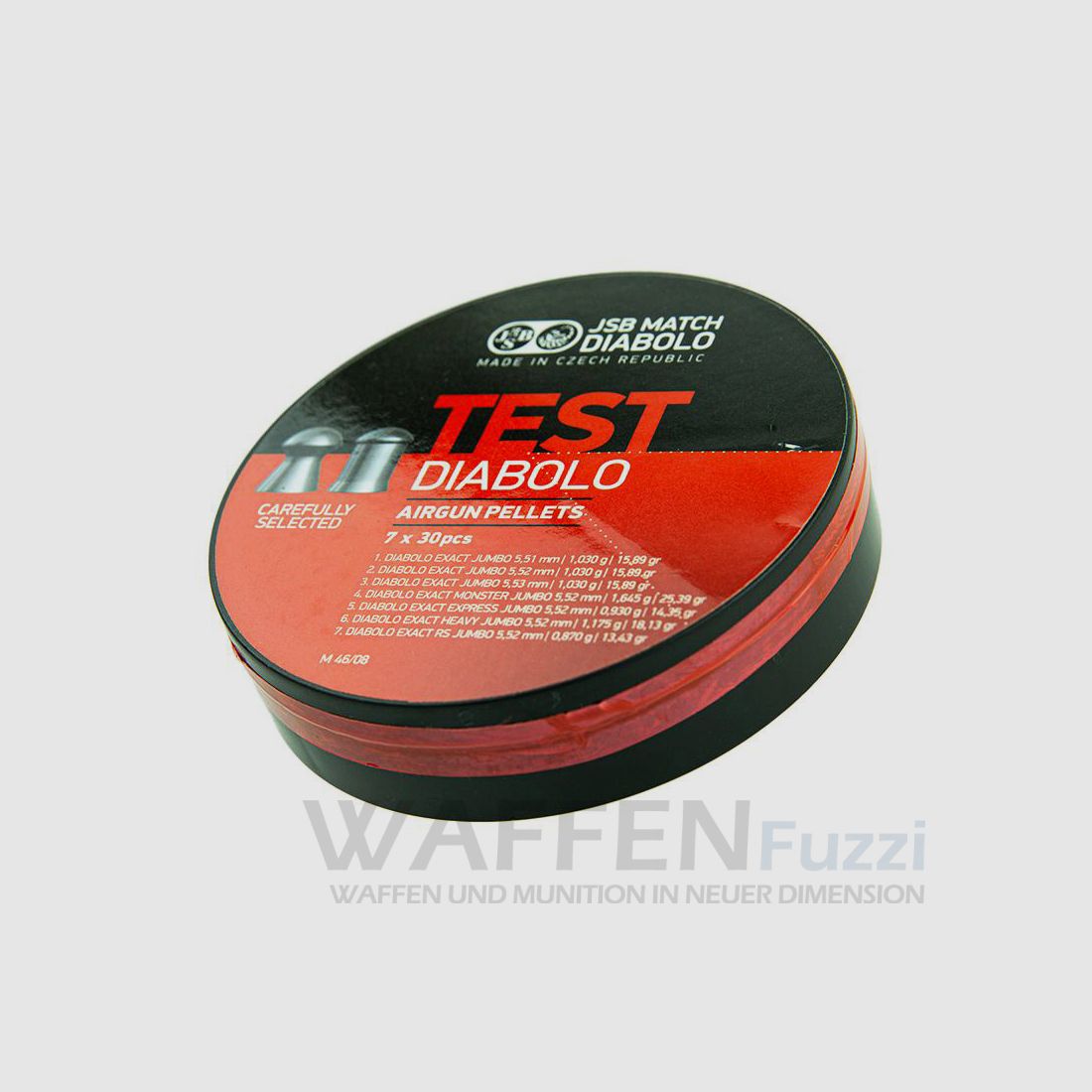 JSB Test Diabolo Exact calibre 5,5mm