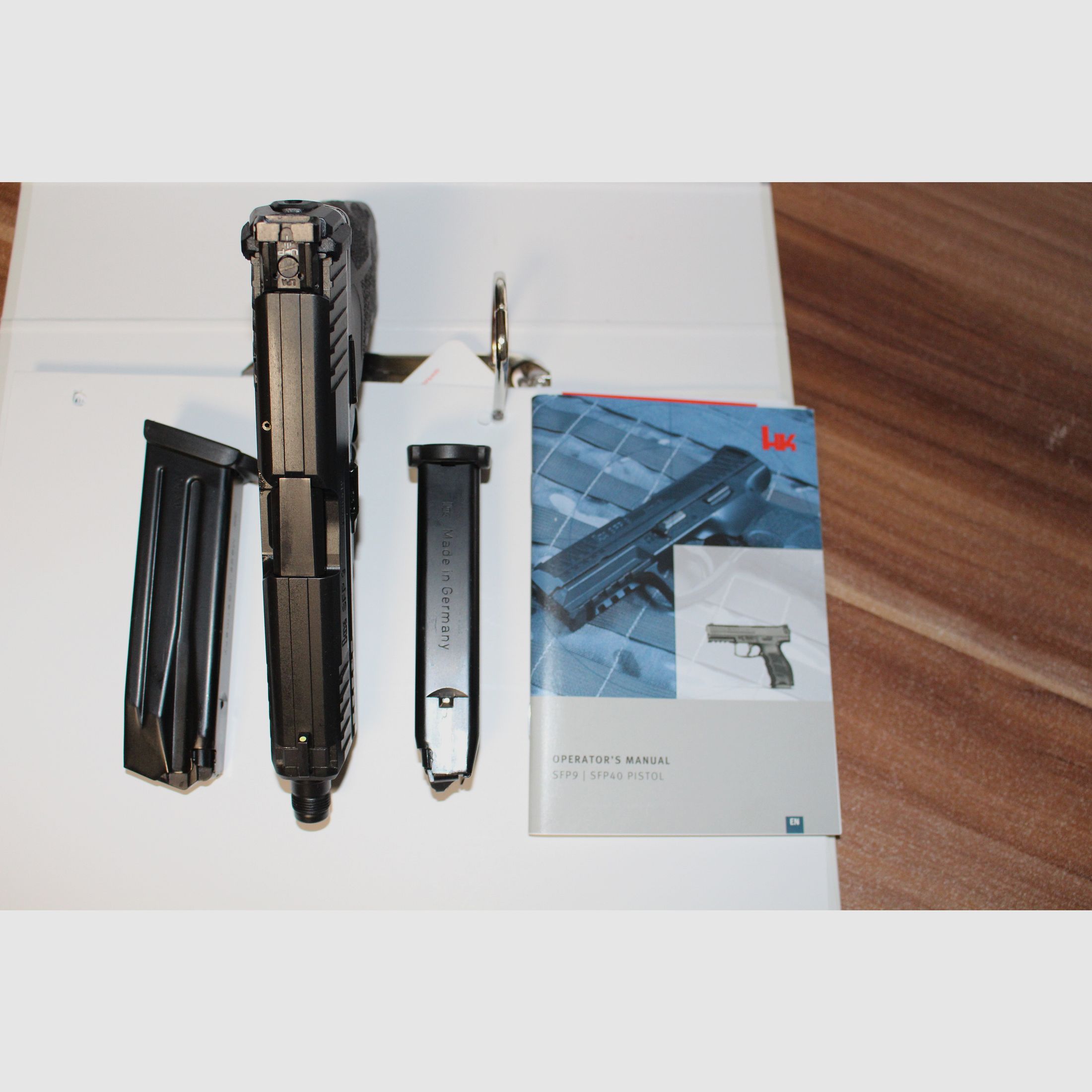 Halbautomatische Pistolie HK SFP 9 SD