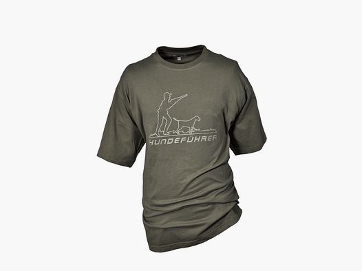 T-Shirt Hundeführer oliv