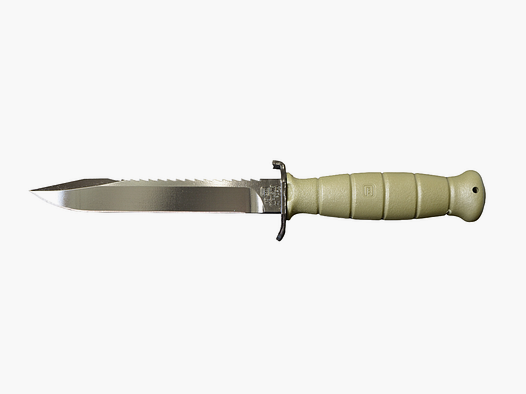 Couteau de champ Glock FM 81 olive – Couteau multifonction militaire