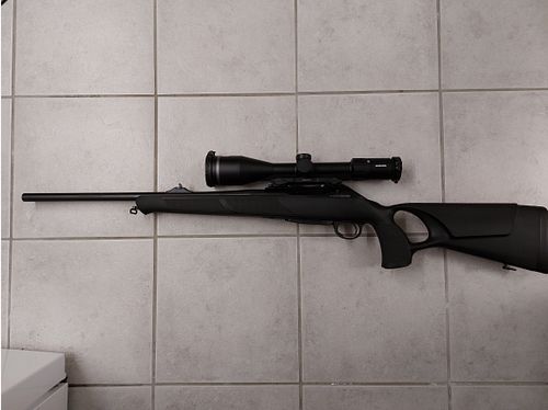 Mercury/Sabatti Saphire repeater caliber .30-06 with Minox Allrounder 3-12X56 S and Innomount Zero mount including 66 shots RWS HIT short rifle