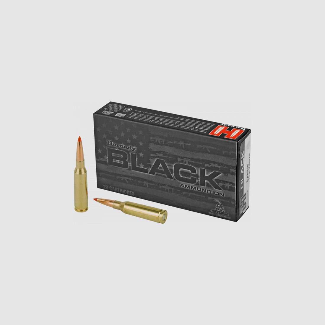 Hornady BLACK 5,45x39 V-Max 60 grs Büchsenpatronen