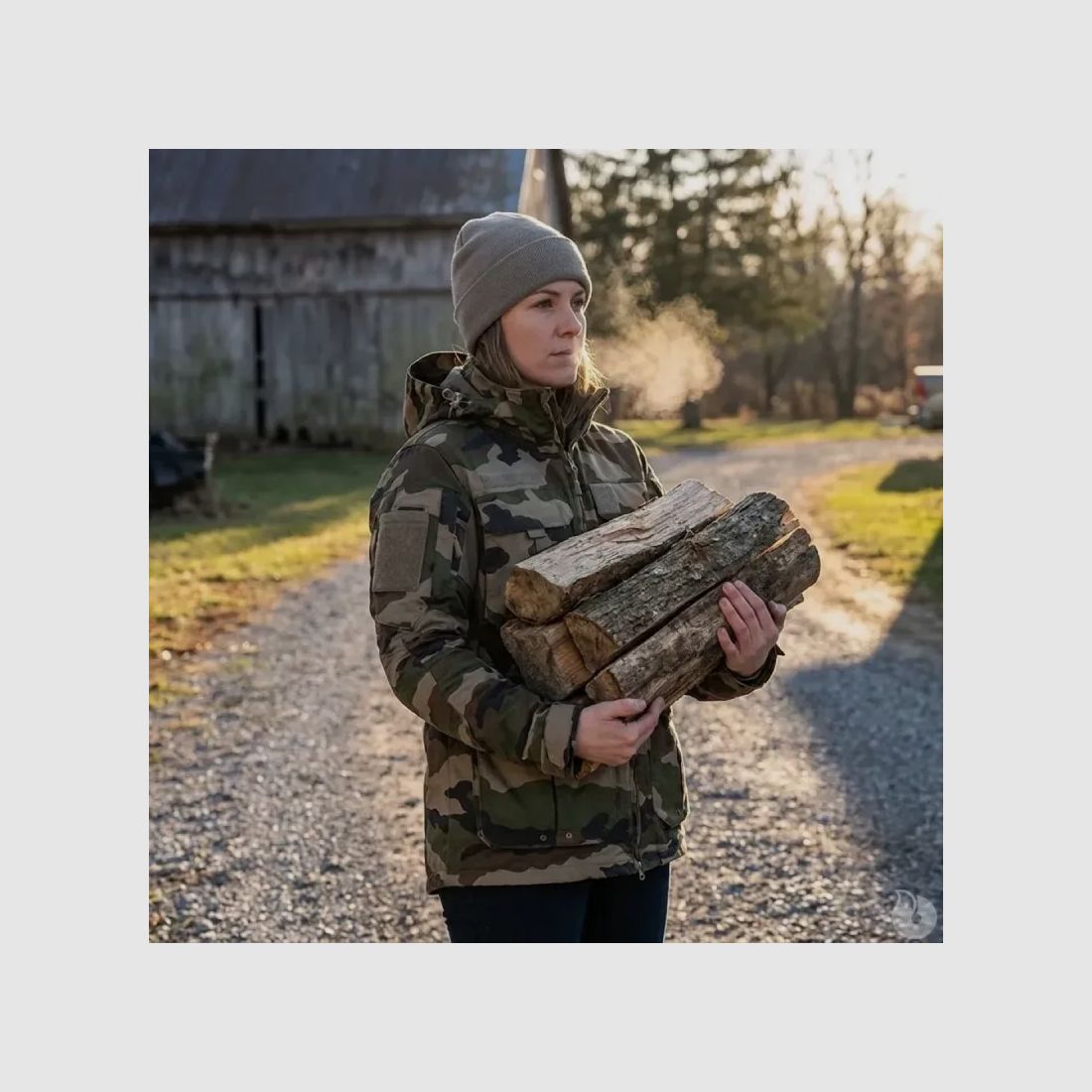 Lange Fighter Camo Jacke von M bis 3XL, Bild 7 von 18