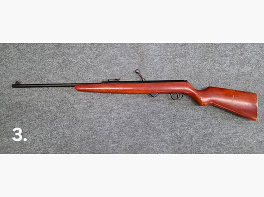 3.) Haenel 310 with standard trigger repeater Kirmes 4.4mm air rifle