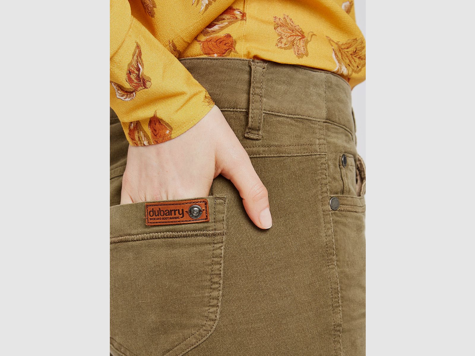 Dubarry of Ireland Cordhose Honeysuckle dusky green