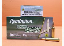 Remington Patrone .223Rem Remington 69grs BTHP (RM223R1) VE 20 Patronen (Premier Match) Matchking/ 4,47g Hohlspitz-Torpedoheck-Match