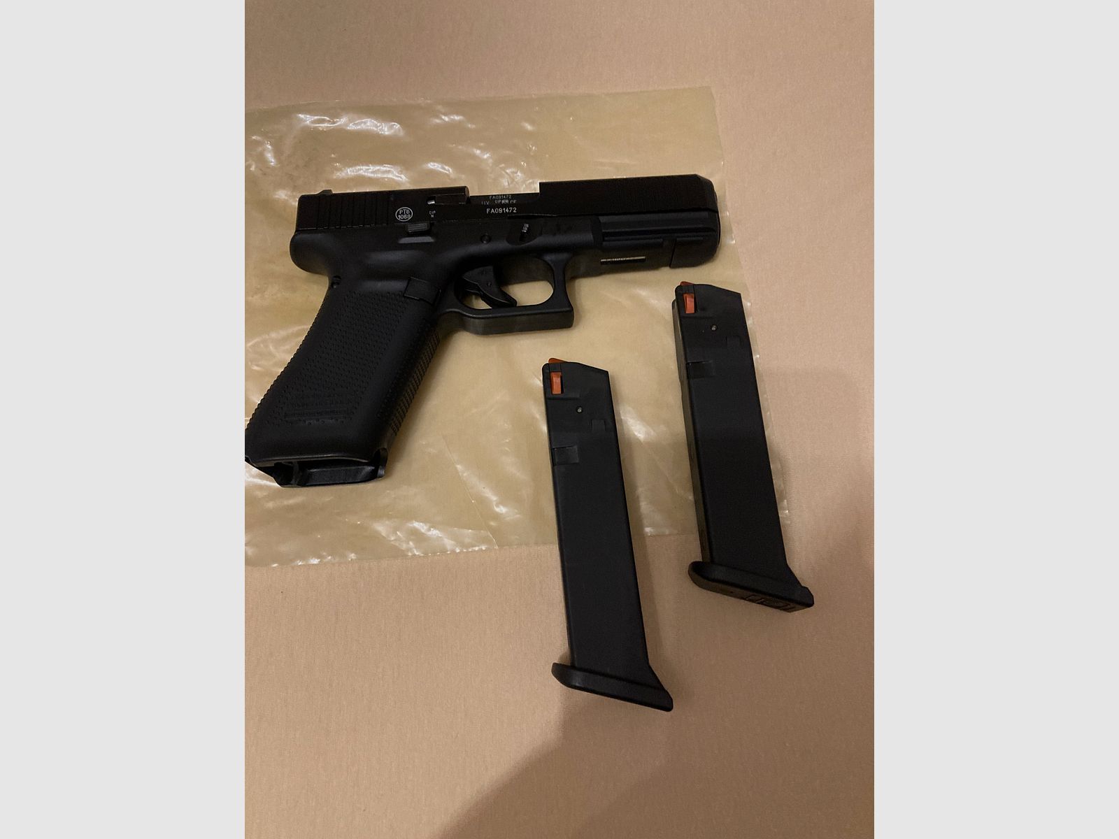 Blank firing Glock 17 Gen5