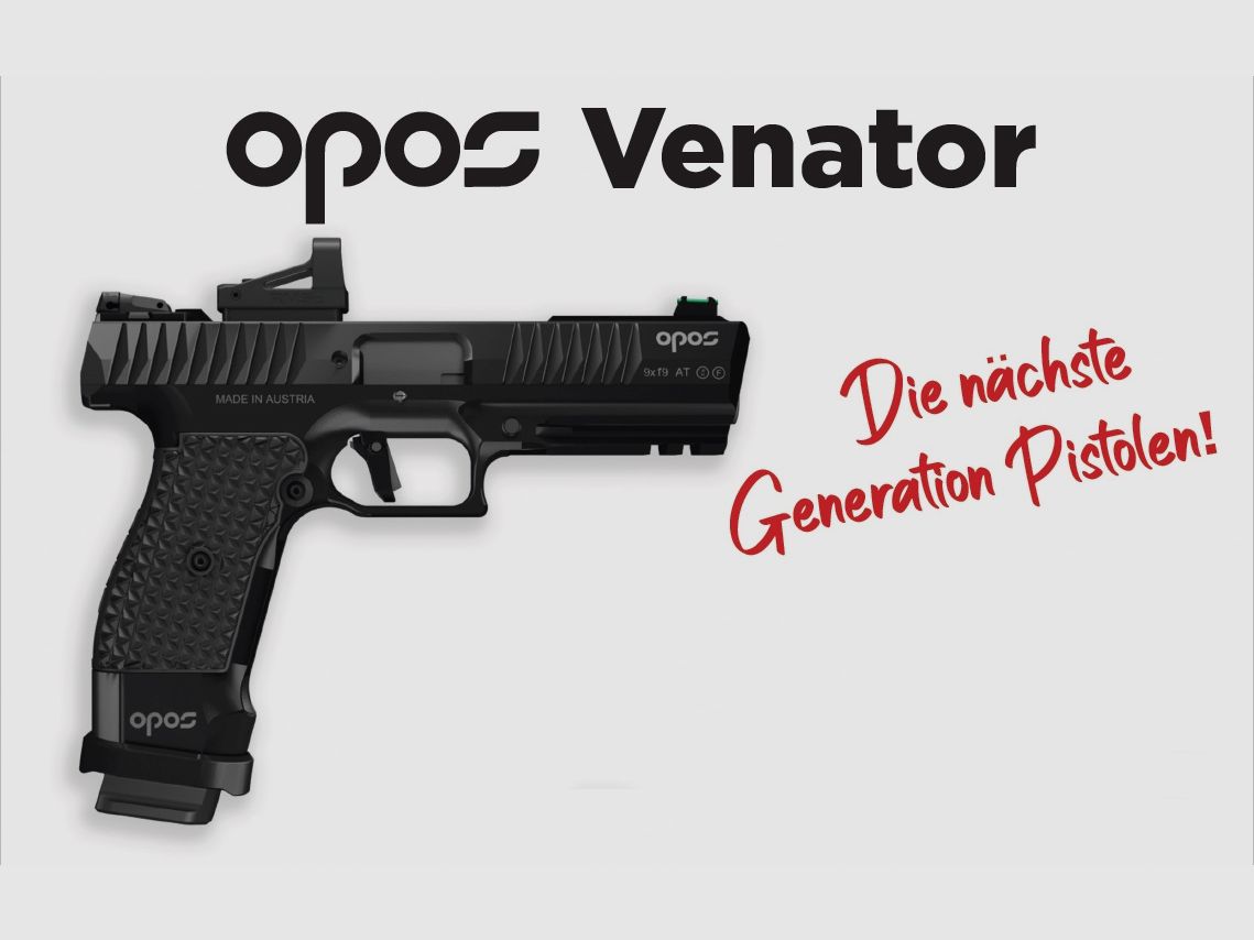 OPOS pistolet Mod. Venator Vision -4,6' 9mm Luger, image 1 sur 8