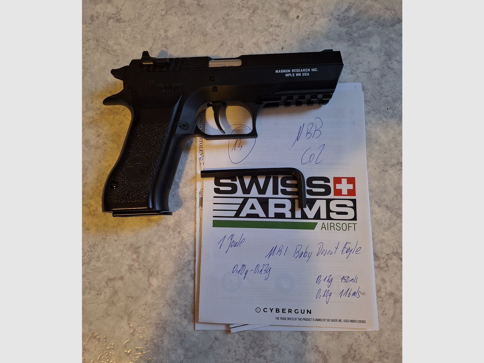 Airsoft Softair Pistolen Sammlung neuwertig (USP, P8, Desert Eagle)