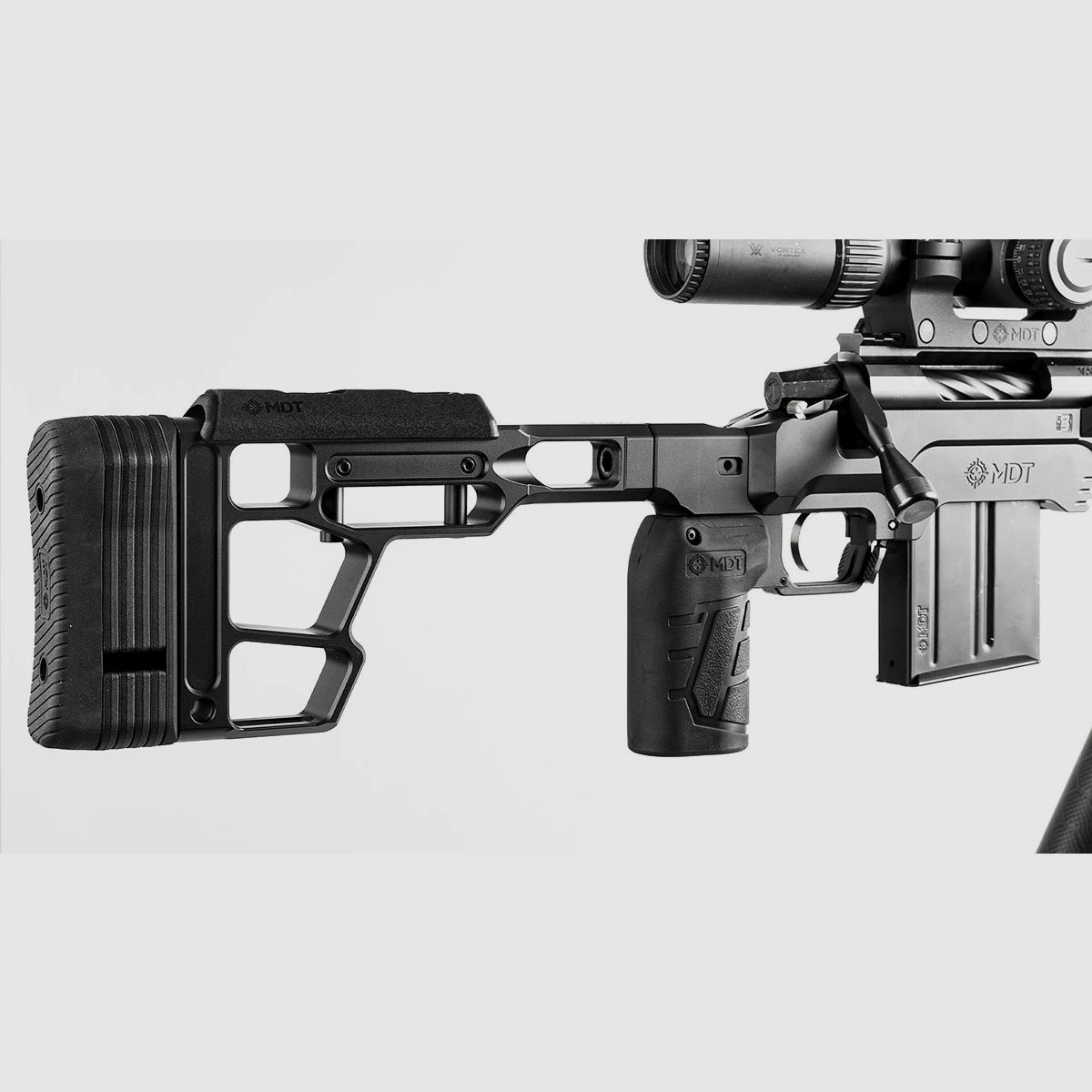 MDT Chassis – LSS Gen3 System – Remington 700 – LA – 3.715 – RH – Competitor – BLK, imagen 2 de 3