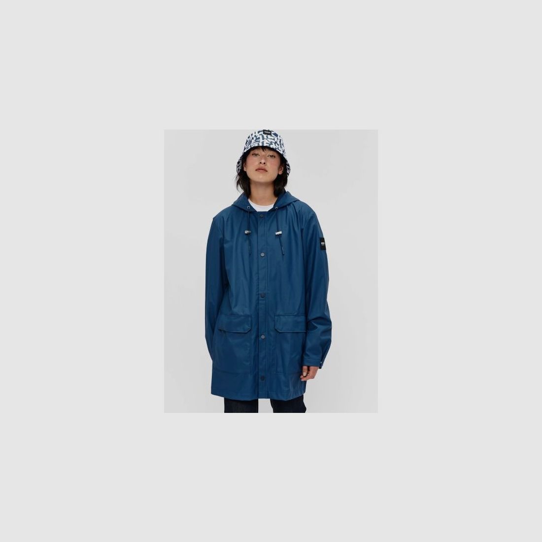 Aigle Regenmantel Nuelda Blau L