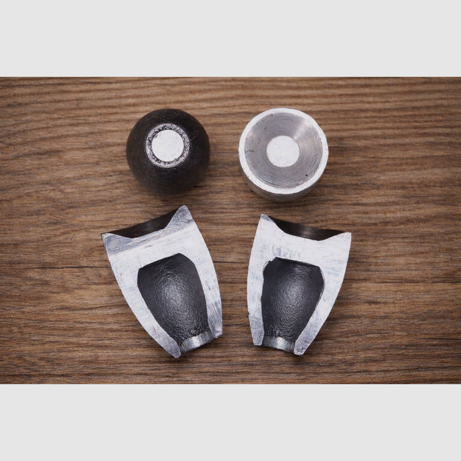 Presswerkzeug, Matritze cal. 22 Slug und Hybridslug, Gewichtsregulierung