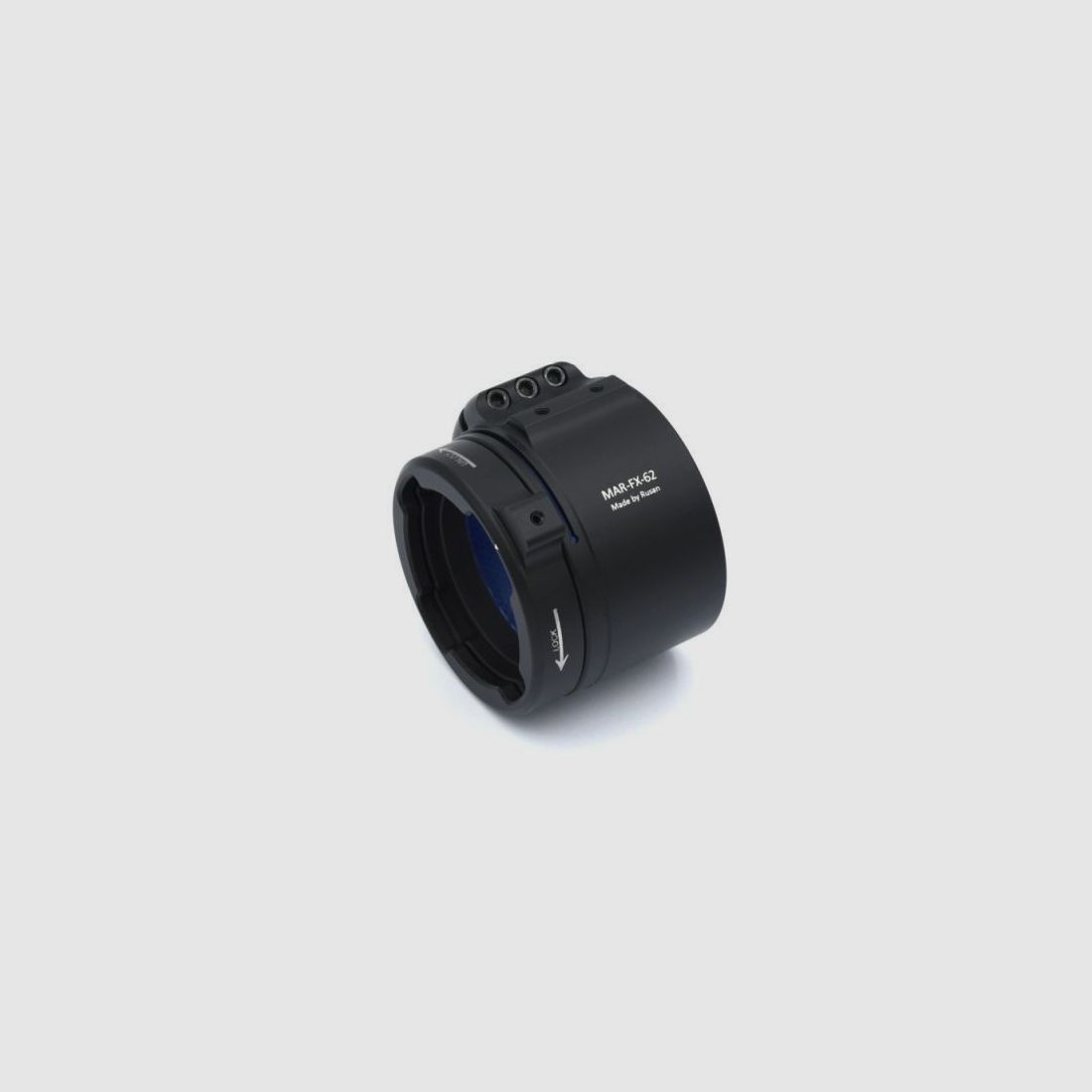 Rusan Modular Klemmadapter Fisso (3 viti) – Dimensione del manicotto di serraggio: 30ZM-1 - Zeiss Conquest V6 1.1-6x24 con rail