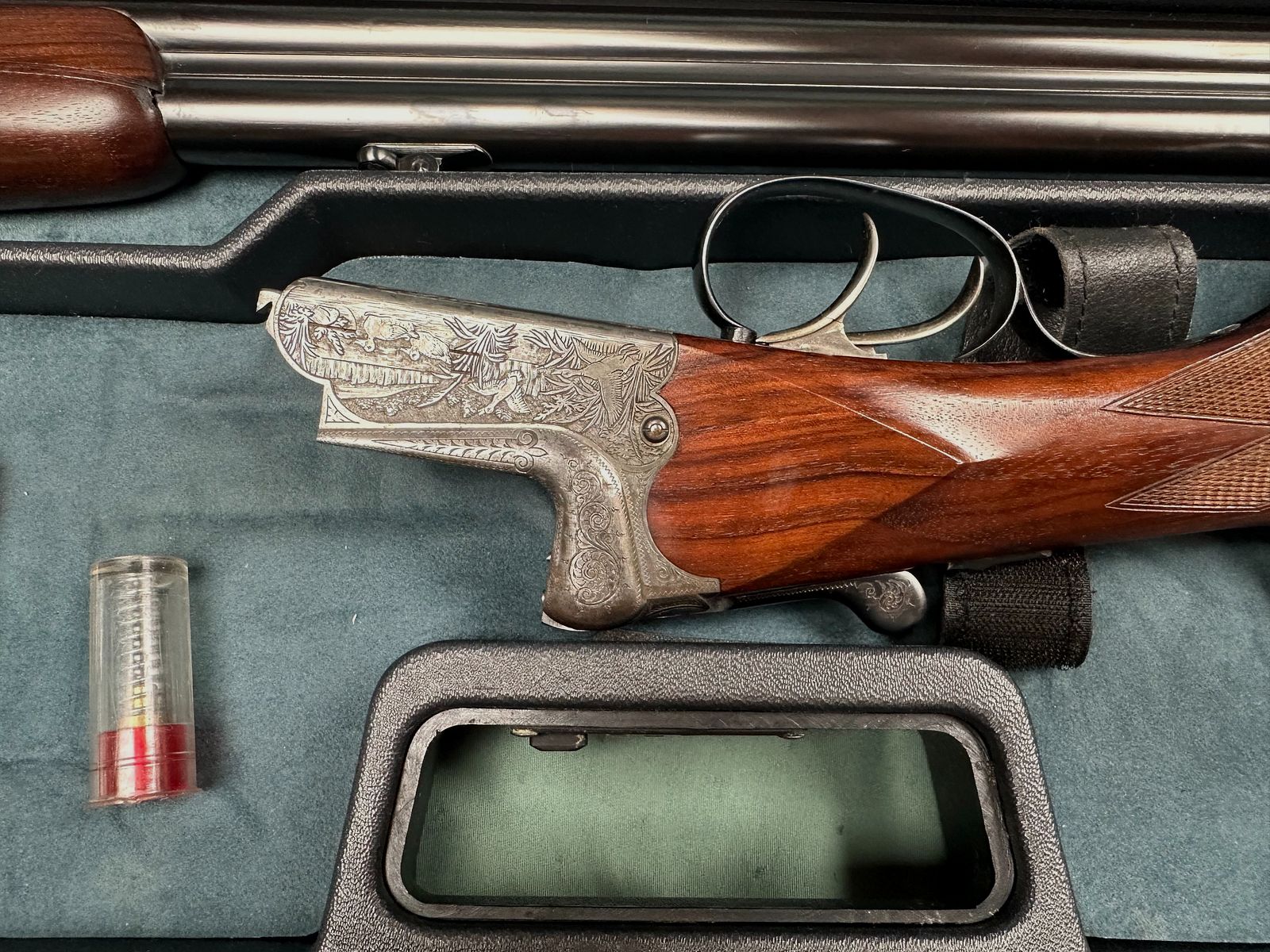 Merkel double-barrel shotgun 201 E, caliber: 12/70 with case, image 2 sur 6