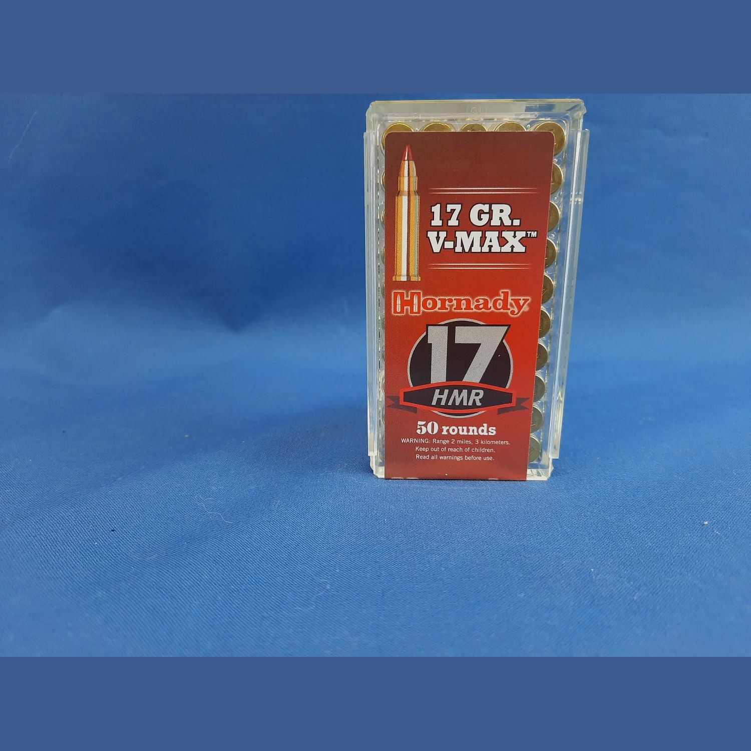 Hornady Kal.17 HMR V-Max 1,1g/17grs. 50Stk., Bild 1 von 2