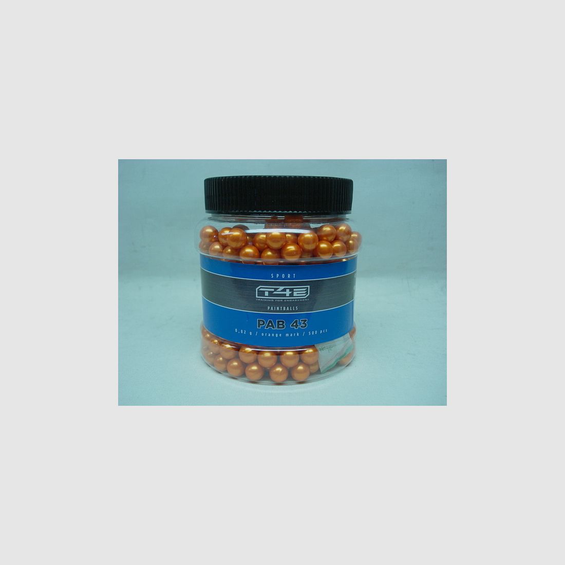 T4E .43 Farbmarkierungskugeln - 0,82g/500stk/orange