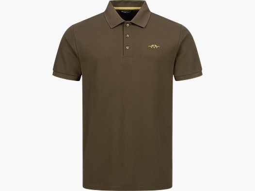 Herren Solid 25 Polo Shirt Dunkelbraun S