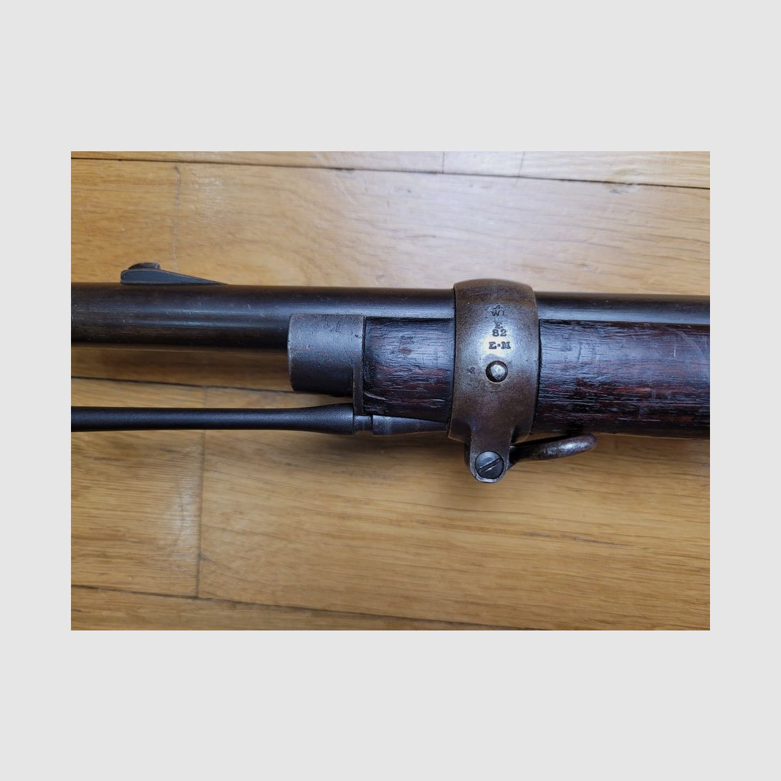 Rare et très bon fusil Martini-Henry MKIV – Calibre .45 d&rsquo;origine – 1887 – Enfield – Empire britannique – TBE+, image 7 sur 22