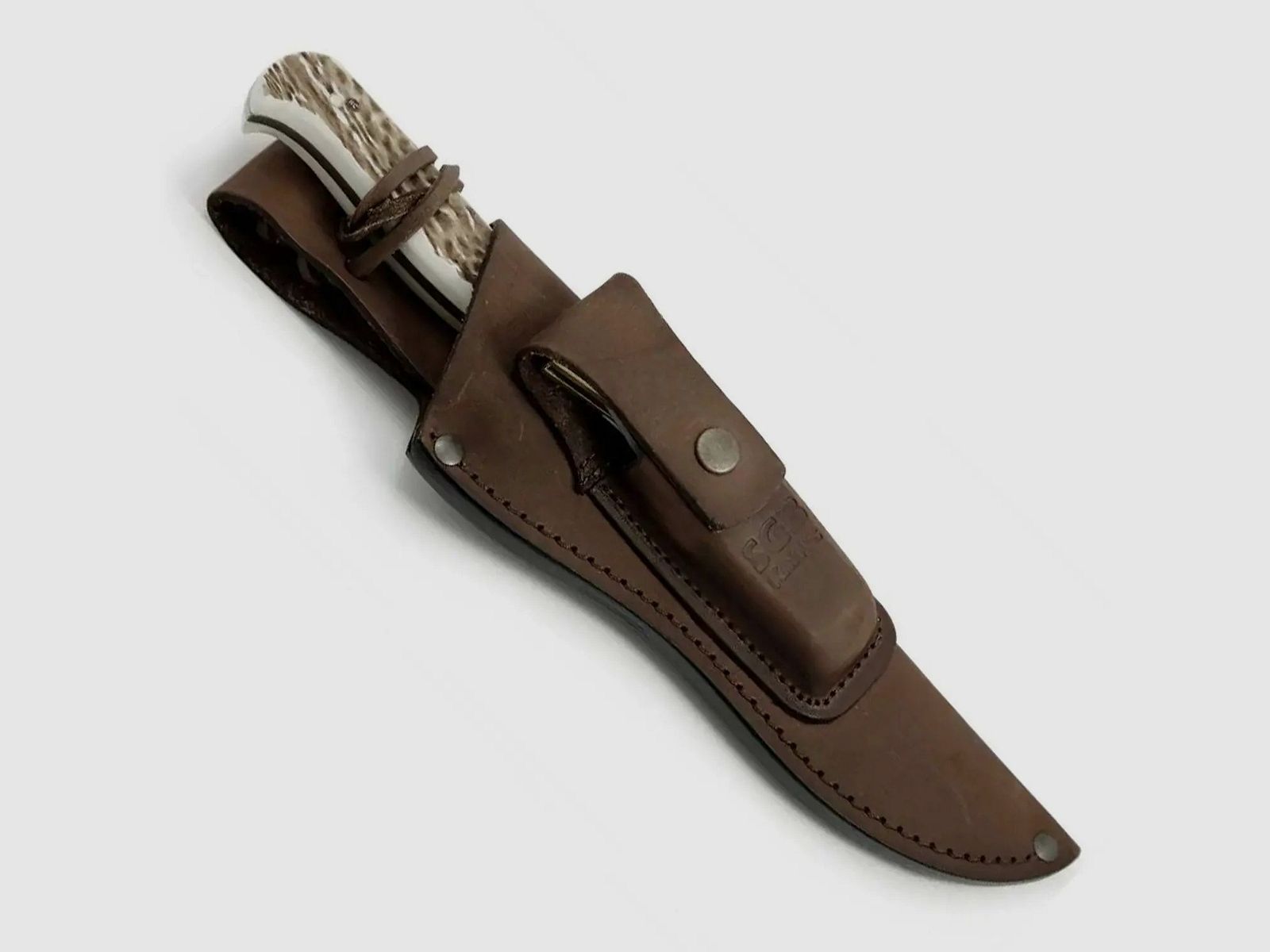 PUMA SGB Bowie / Whitetail, POM Commando Stag